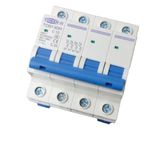 Interruptor automático de 4 polos y 10A, 16A, 20A Y 25A