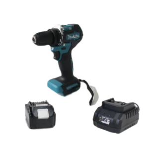 Taladro Percutor Atornillador Makita – Incluye Batería y Cargador