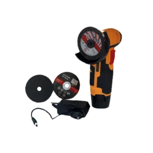 Mini Amoladora (Incluye cargador, batería y 2 discos de corte)