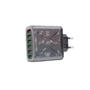 Adaptador de carga rápida USB con 6 puertos