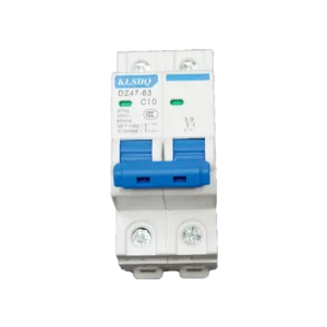 Interruptor automático de 2 polos y 10A, 16A, 25A y 32A