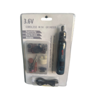 Mini Taladro Amolador Eléctrico 3.6V con Accesorios