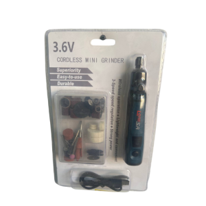 Mini Taladro Amolador Eléctrico 3.6V con Accesorios