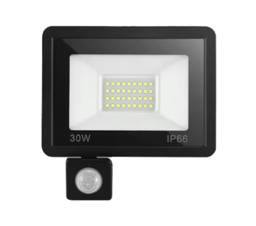 Lámpara LED con Sensor de Movimiento IP66 30W