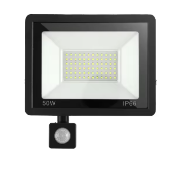 Lámpara LED con Sensor de Movimiento IP66 50W