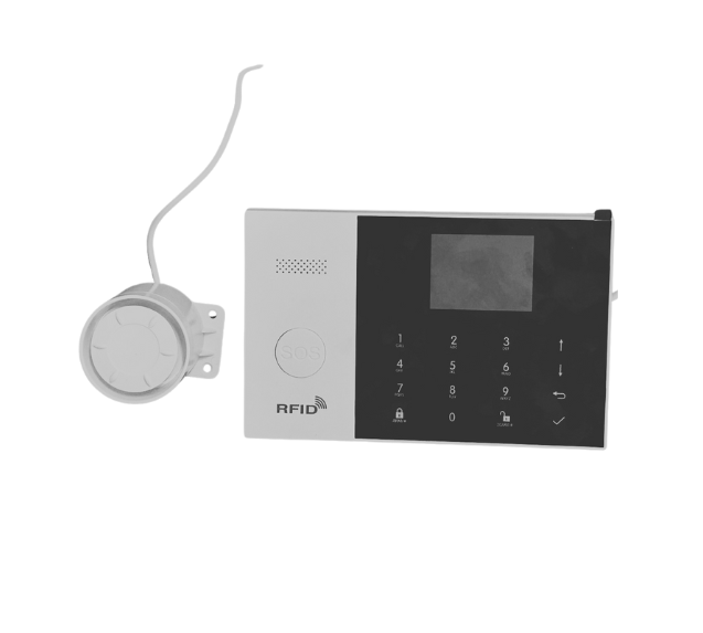 Central de Alarma con Pantalla LCD, RFID y Sirena – Gestión Total de Seguridad