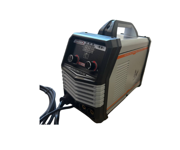 Máquina Inverter de Soldar Electrodos e Hilo 300A + Careta y Guantes - Imagen 2