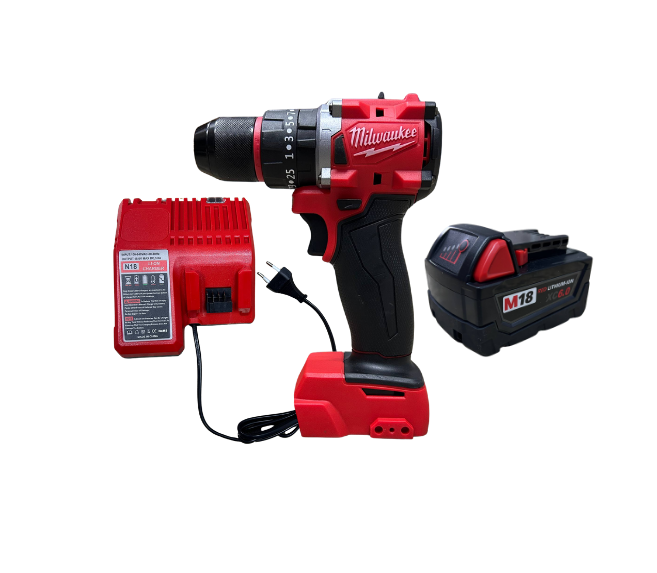 Taladro Atornillador Milwaukee con cargador y batería