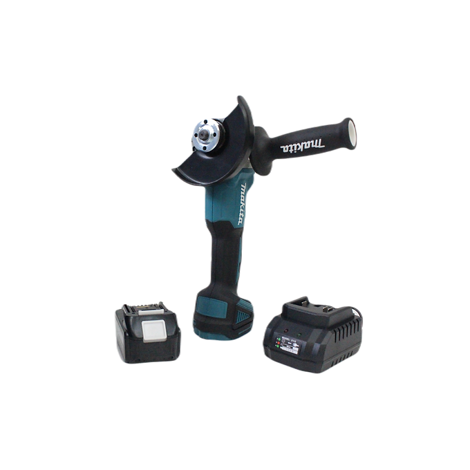 Amoladora Makita Incluye cargador y batería