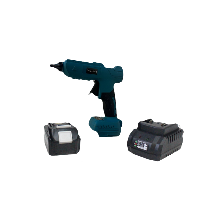 Pistola de silicona (Incluye un cargador y batería)