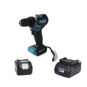 Taladro Percutor Atornillador Makita – Incluye Batería y Cargador