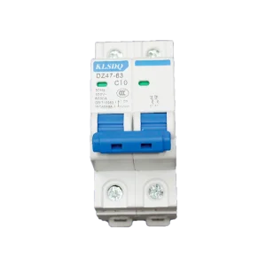 Interruptor automático de 2 polos y 10A, 16A, 25A y 32A