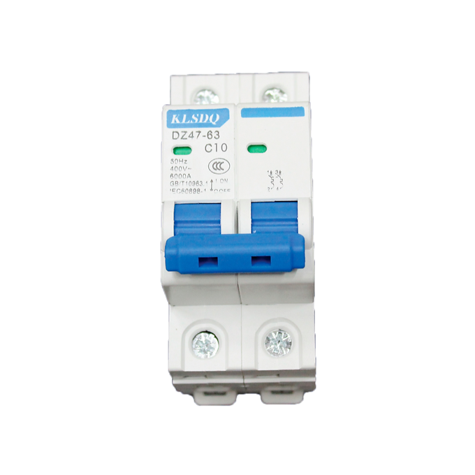 Interruptor automático de 2 polos y 10A, 16A, 25A y 32A